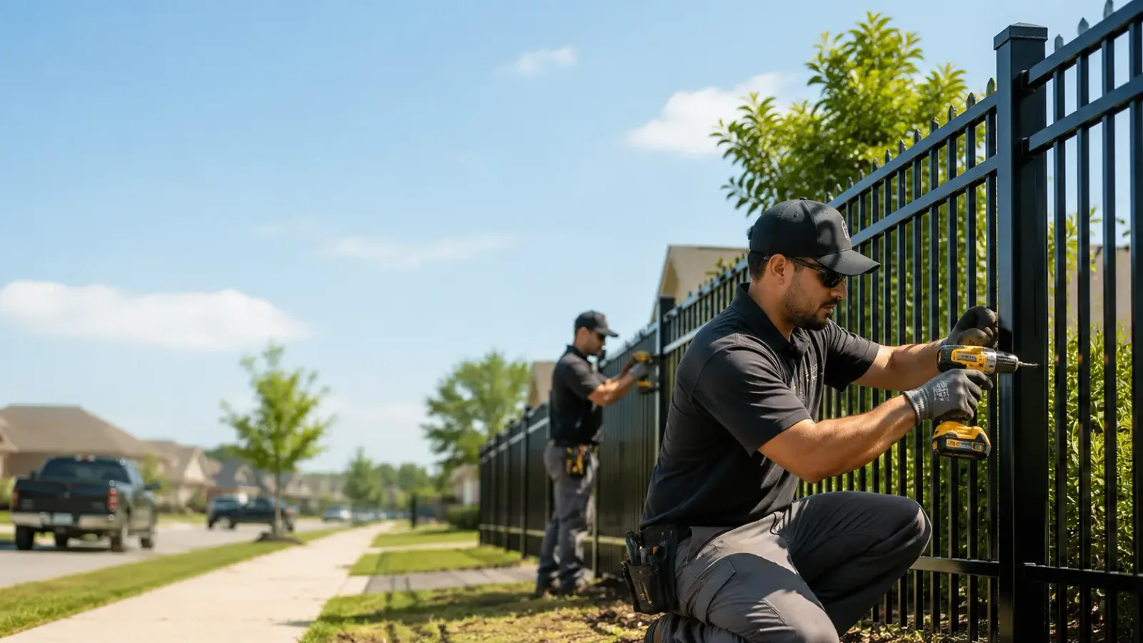 Metal Fence Installation in Annandale, NJ